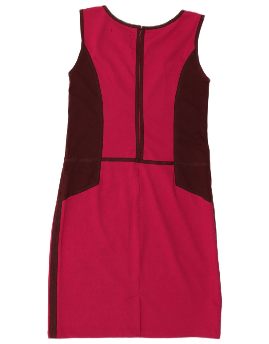 MOSSIMO Damen-Stretch-Basic-Kleid, ärmellos, Gr. 10, klein, Rosa, Farbblock