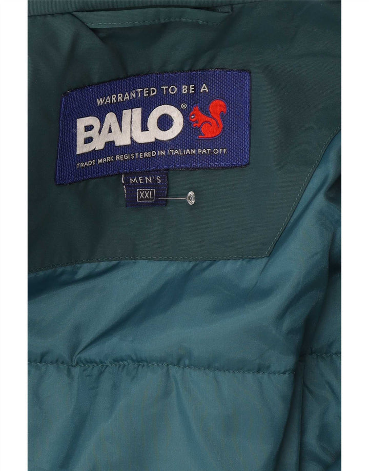 Bailo Herren-Windjacke mit Kapuze, UK 44, 2XL, Blau, Polyamid