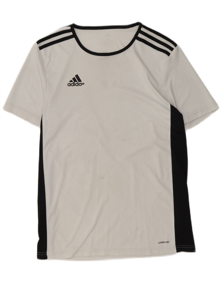 Nike Herren Aeroready T-Shirt Top Mittelweißes Colourblock-Polyester