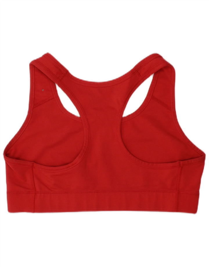 Nike Damen Dri Fit Sport-BH-Oberteil, klein, rot, Polyester, Sport