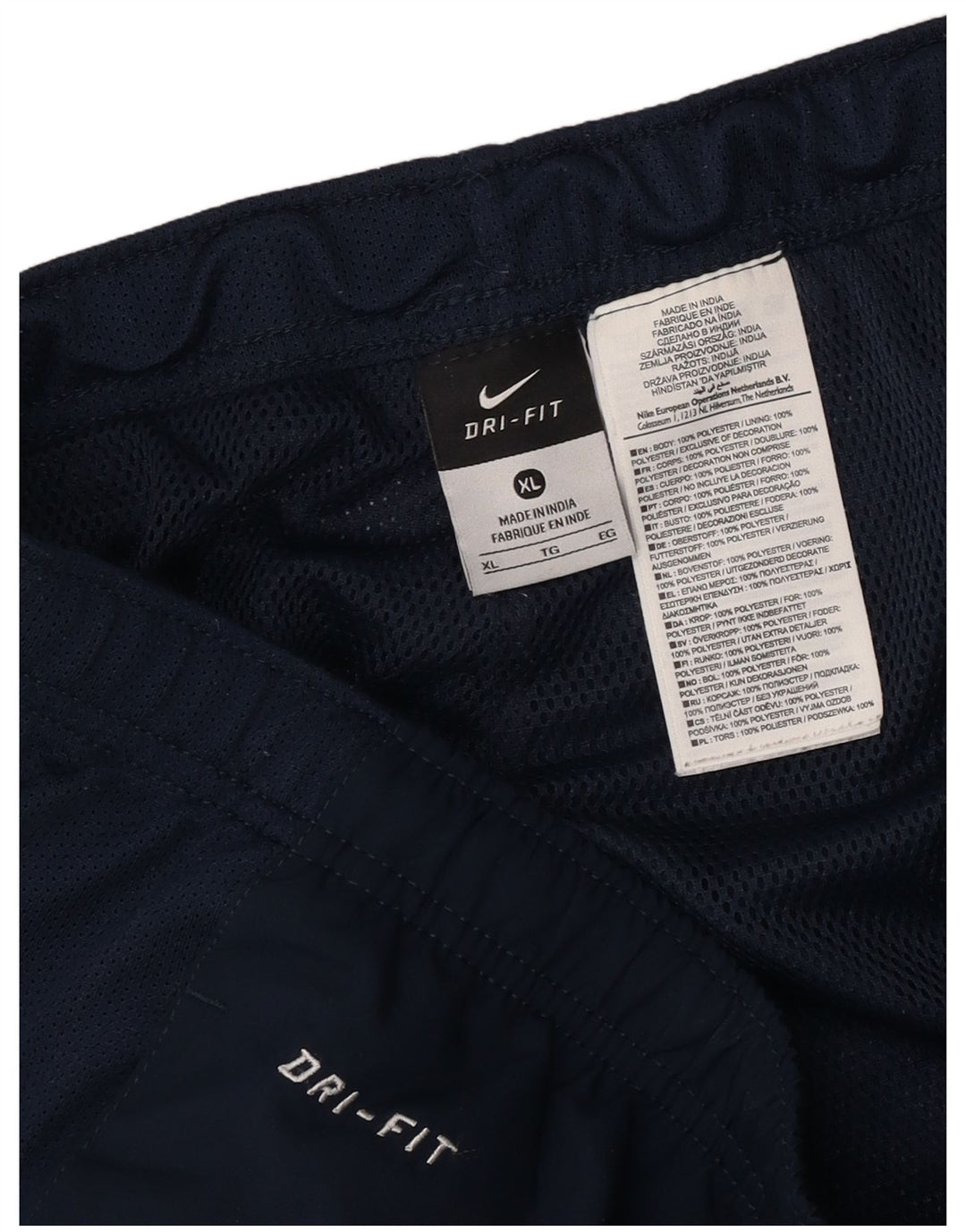 Nike Herren Dri Fit Trainingshose XL Marineblau Polyester