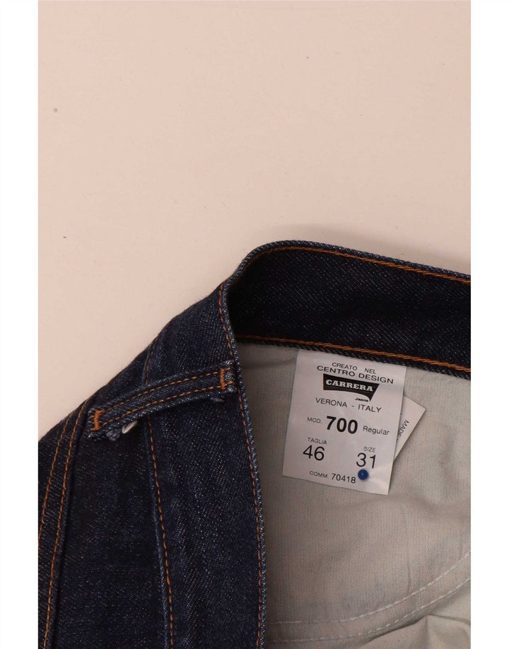 Carrera Herren 700 Straight Jeans W31 L35 Marineblau Baumwolle