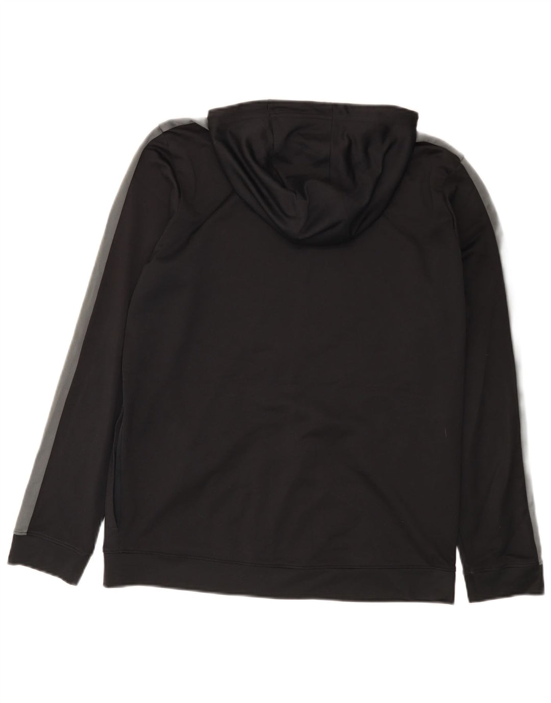 Under Armour Herren-Kapuzenpullover mit Reißverschluss, mittelschwarz, Farbblock-Polyester
