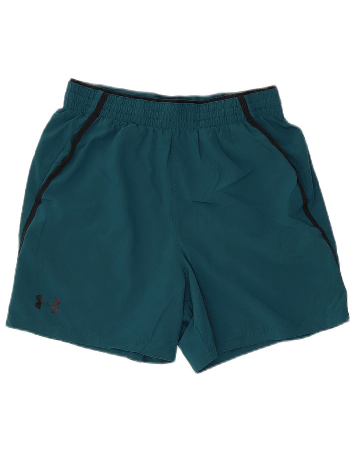 Under Armour Herren Sportshorts Small Grün Polyester
