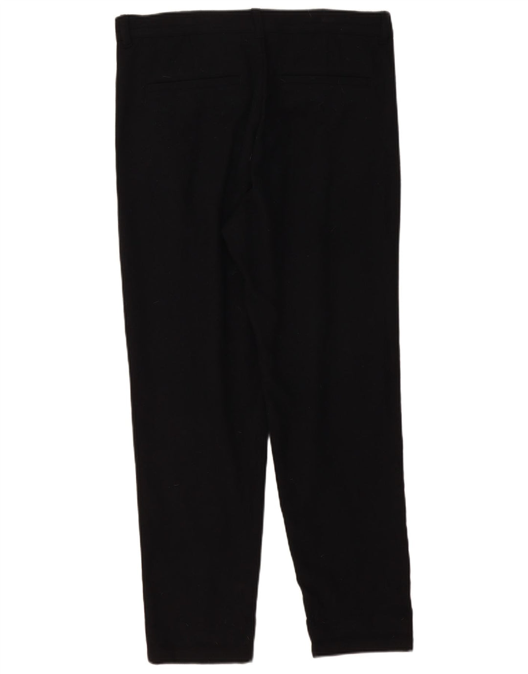 Cos Damen Slim Freizeithose 2XL W36 L29 Schwarze Wolle