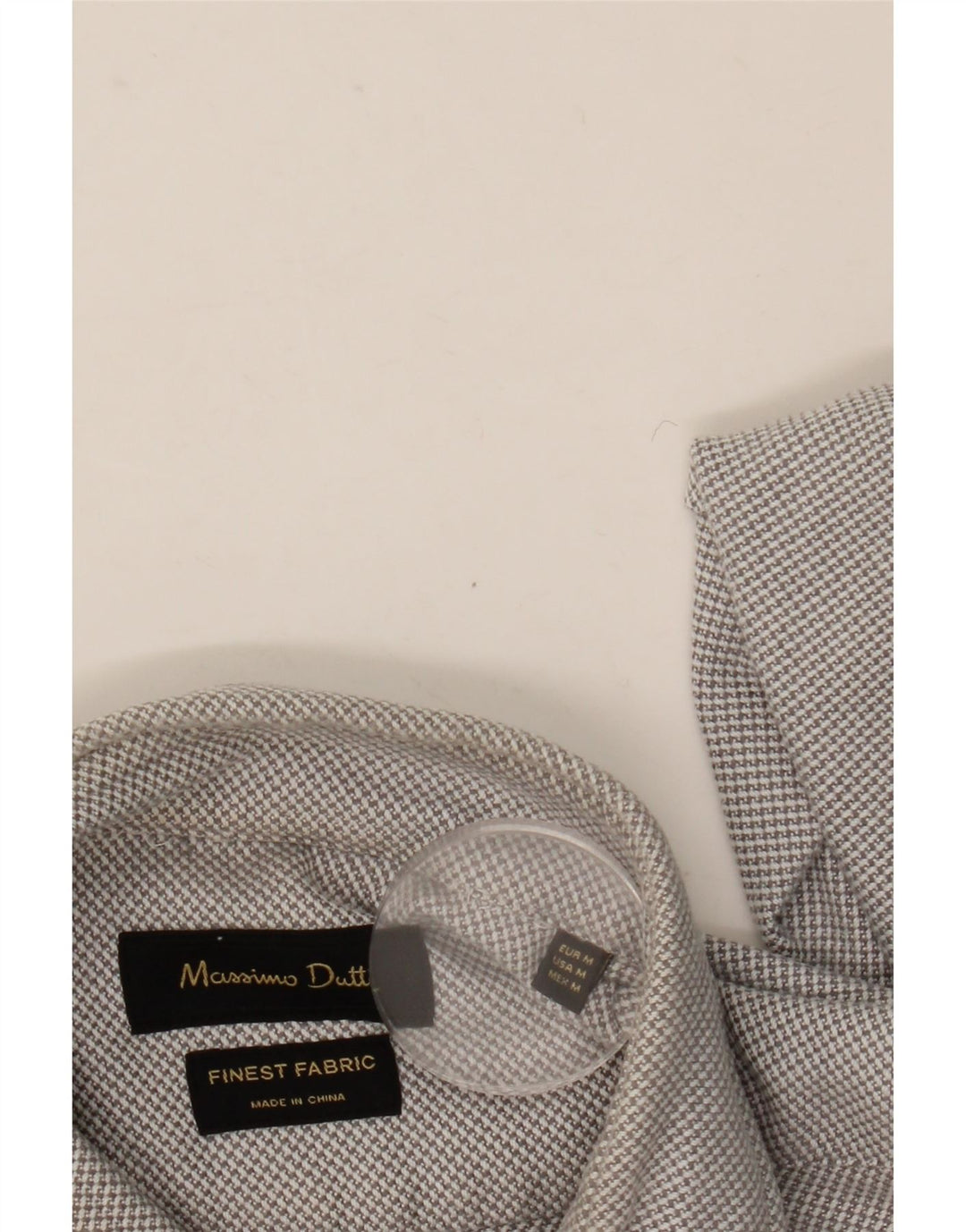 Massimo Dutti Herrenhemd Mittelgrau