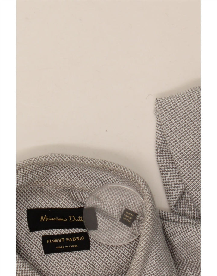 Massimo Dutti Herrenhemd Mittelgrau