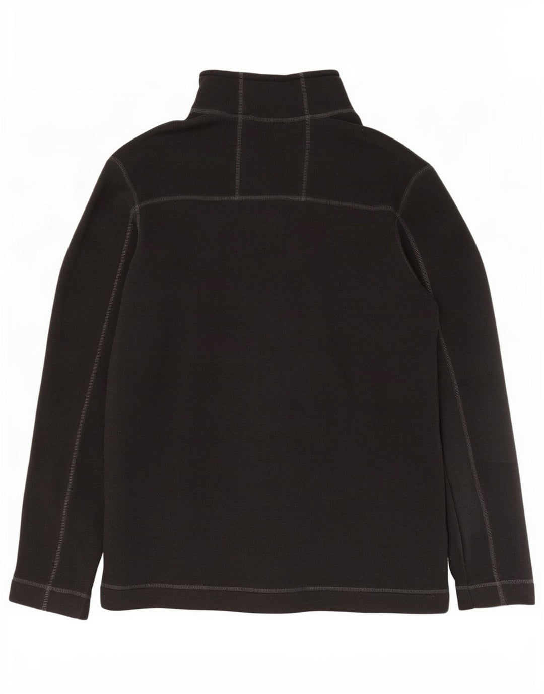 Columbia Herren-Pullover mit Reißverschluss am Hals, groß, aus schwarzem Polyester
