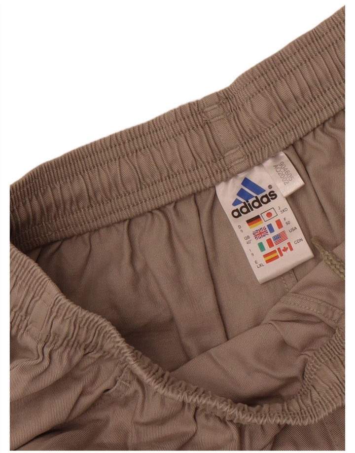 Adidas Herren Sport Shorts XL Grau Baumwolle