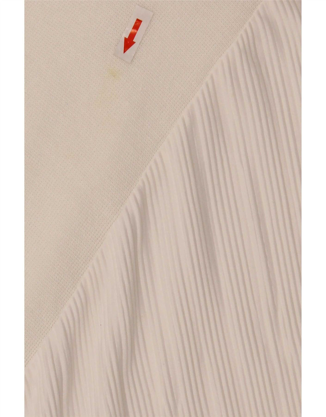 Zara Damen Langarm-Etuikleid UK 14 Mittelweißes Polyester