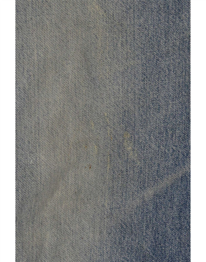 Levi's Herren Distressed Straight Jeans W36 L32 Blaue Baumwolle