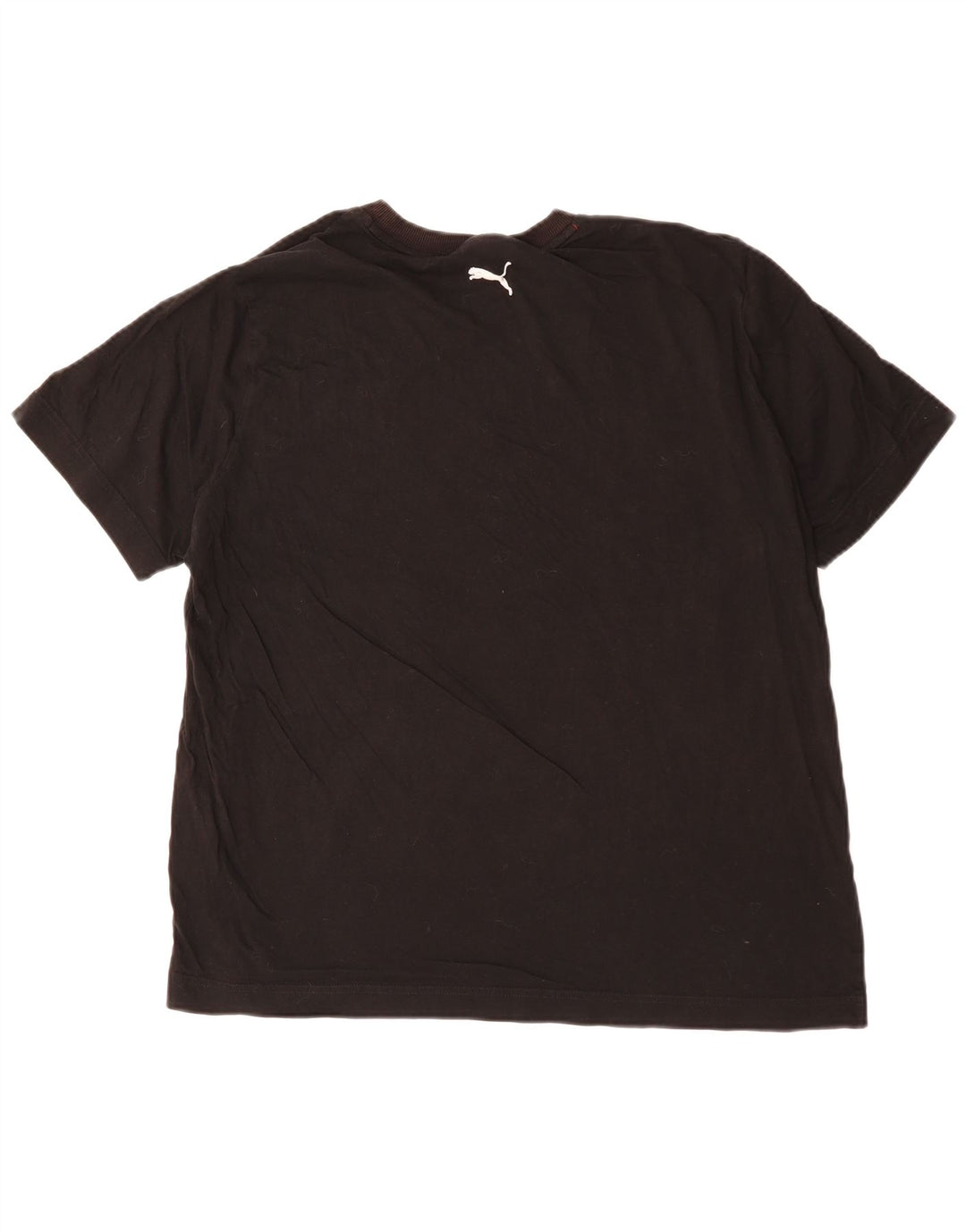 Puma Herren Grafik T-Shirt Top XL Schwarz