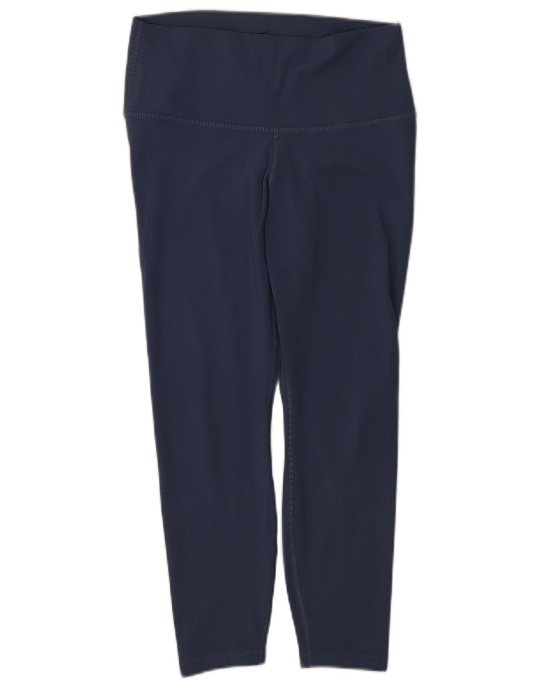 Nike Damen Dri Fit Leggings UK 14 Large Marineblau Polyester