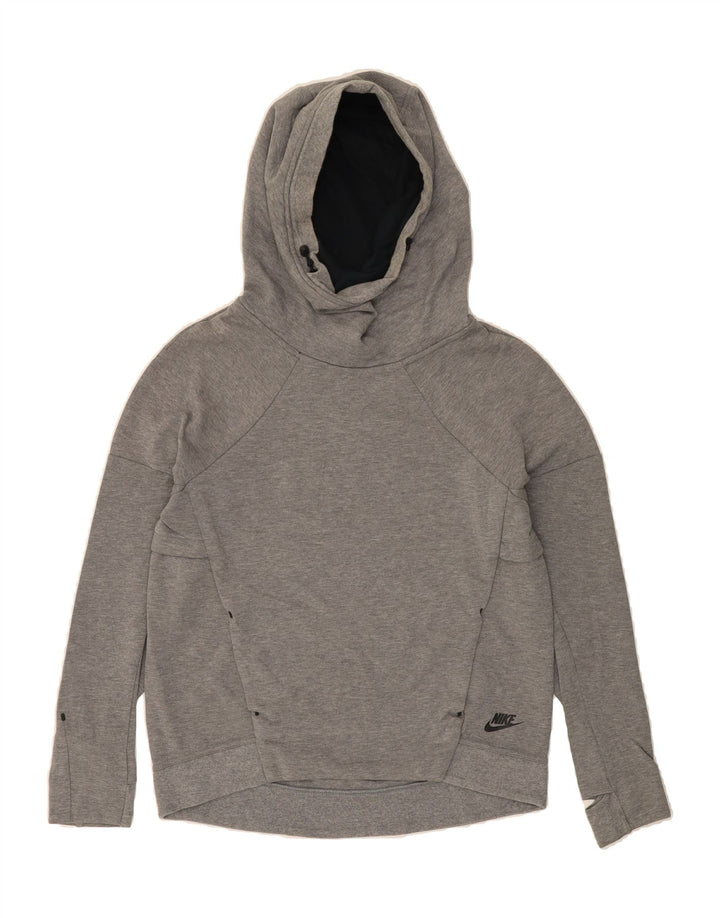 NIKE Mens Hoodie Jumper Small Grey Cotton Vintage Nike and Second-Hand Nike from Messina Hembry 
