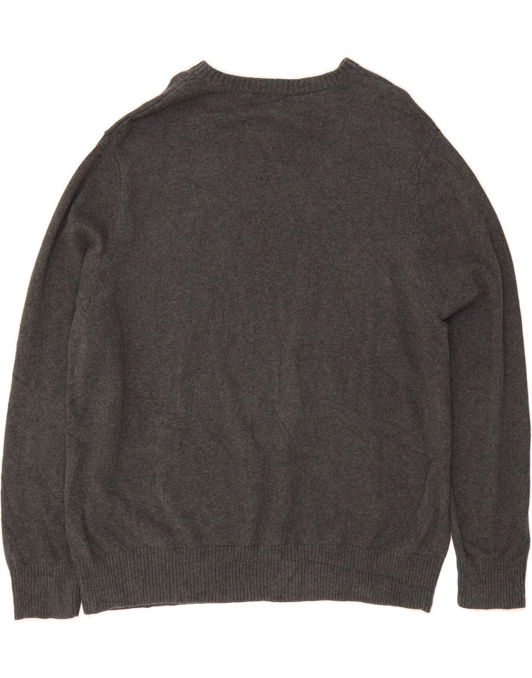 MOSSIMO Mens V-Neck Jumper Sweater 2XL Grey Cotton Vintage Mossimo and Second-Hand Mossimo from Messina Hembry 