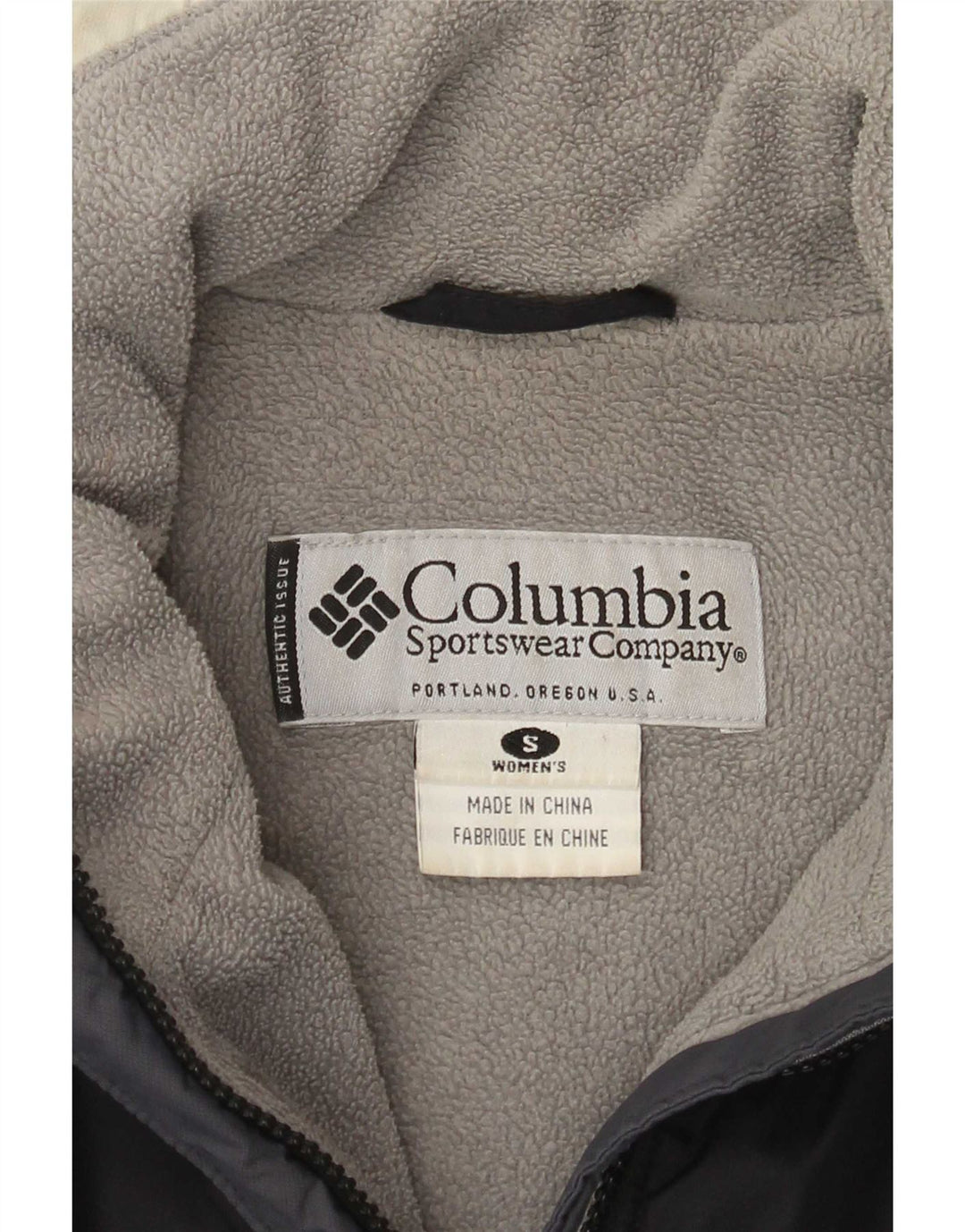 Columbia Damen Skijacke UK 10 Small Marineblau Farbblock