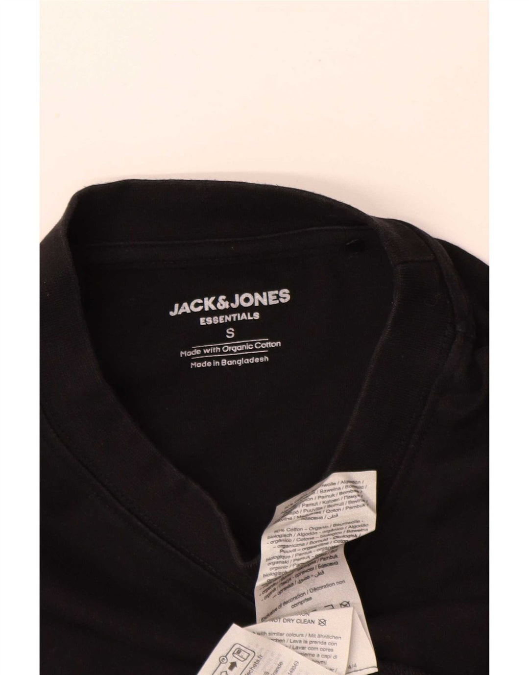 Jack & Jones Herren Loose Fit T-Shirt Top Small Schwarz