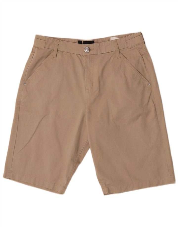 Ben Sherman Herren Chinoshorts W32 Mittelbeige Baumwolle