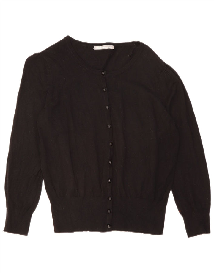 Marks & Spencer Damen-Cardigan-Pullover UK 14 Medium Schwarz