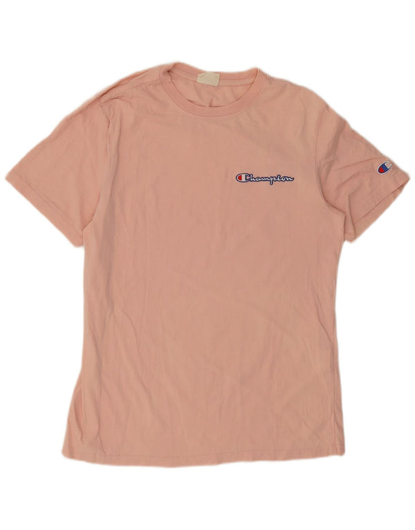Champion Herren T-Shirt Top Large Rosa Baumwolle