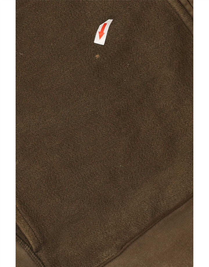 Fat Face Herren-Trainingsanzug-Oberteil, Jacke, XL, Khaki, Baumwolle
