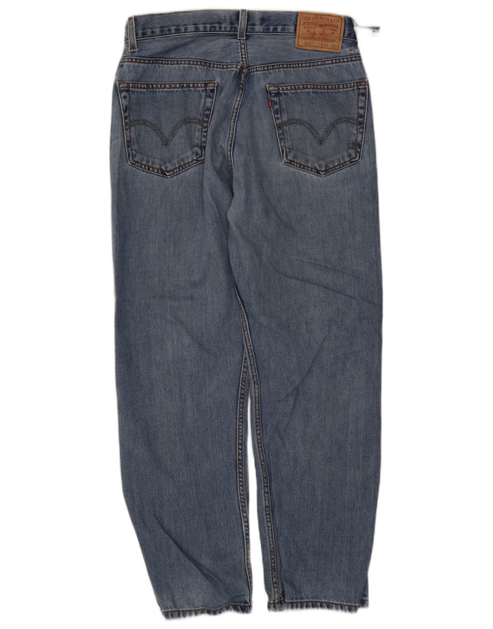 Levi's Herren 505 Regular Fit Straight Jeans W34 L30 Blaue Baumwolle