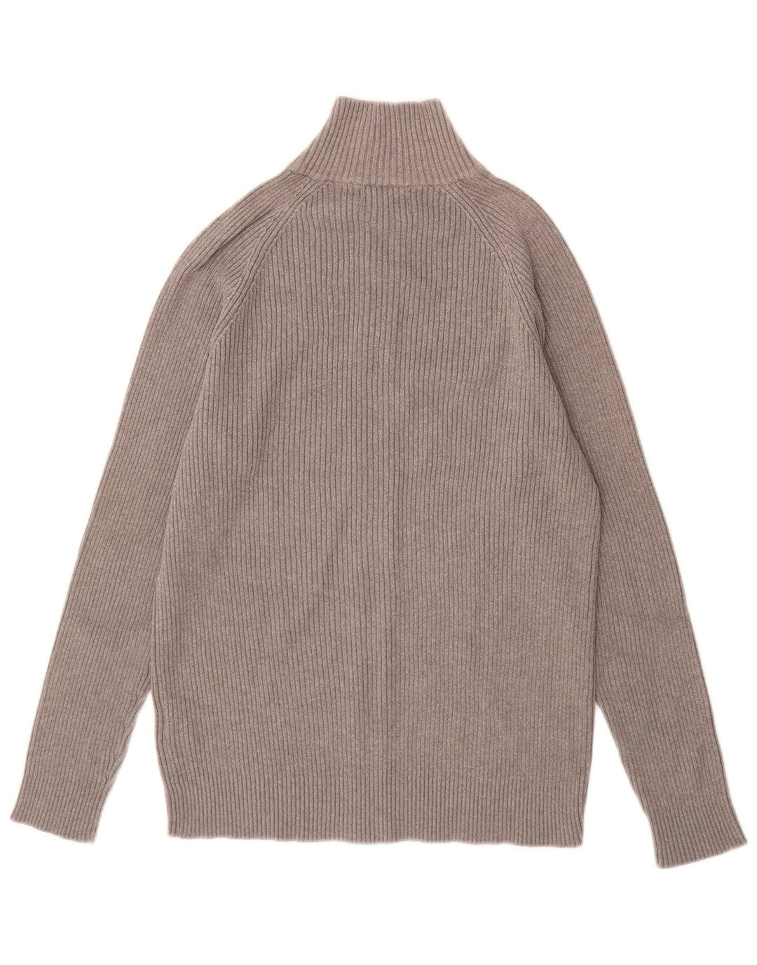 Jack & Jones Herren-Cardigan-Pullover aus mittelgrauer Baumwolle