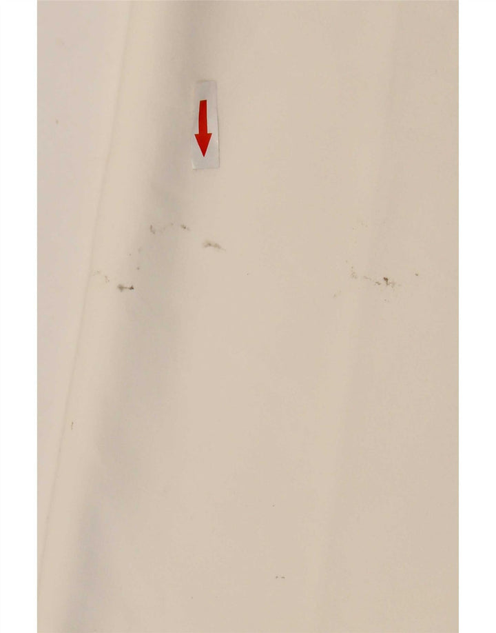 Zara Damen Bootcut Freizeithose XL W32 L32 Weiß