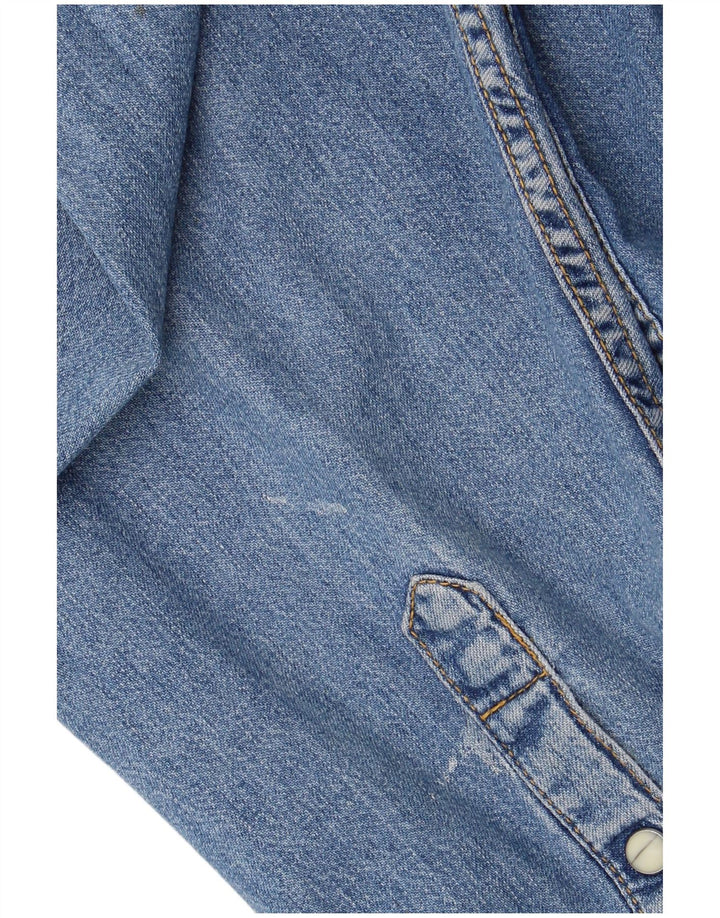 Lee Herren Jeanshemd XL, blaue Baumwolle