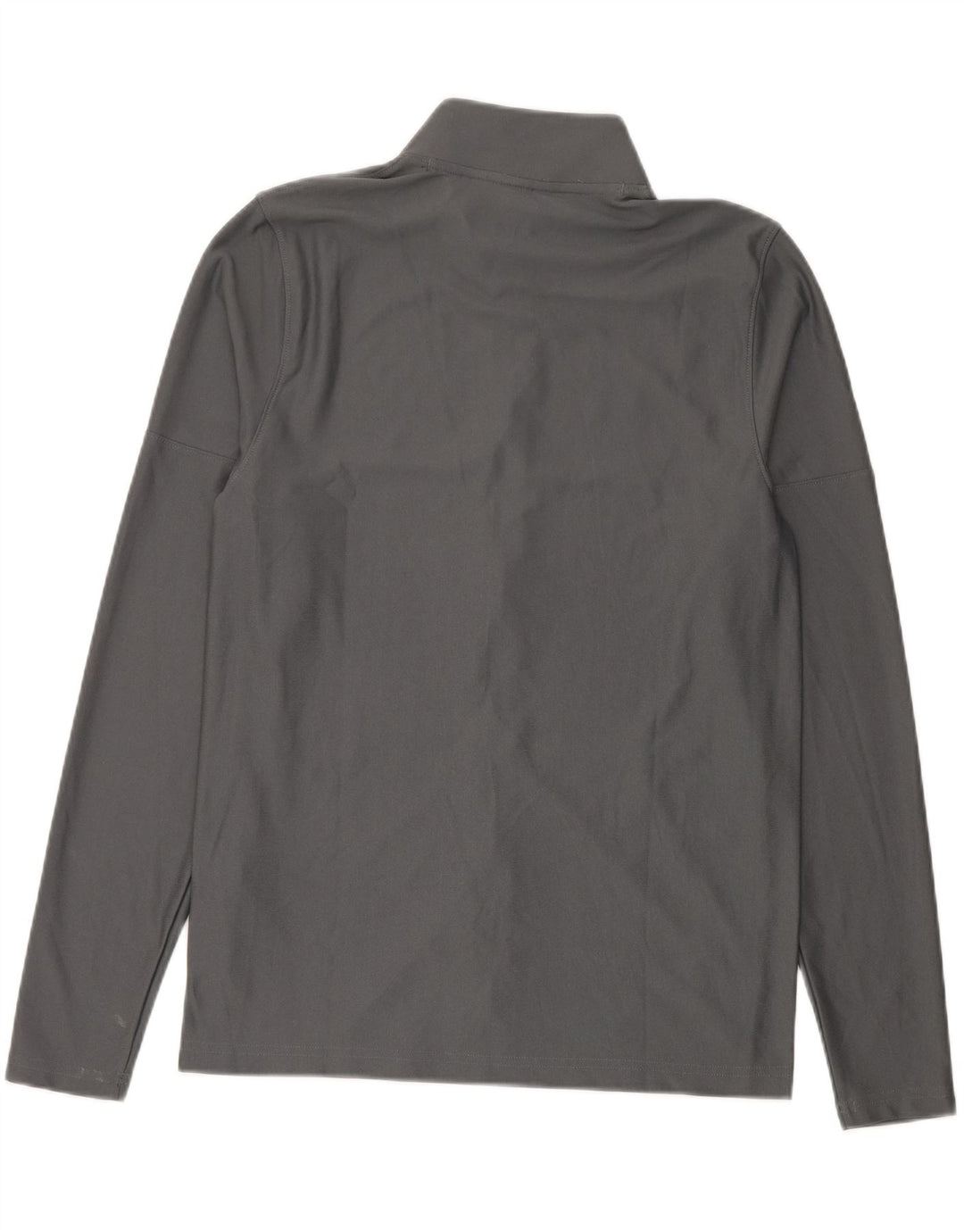 Under Armour Herren-Trainingsanzugoberjacke aus mittelgrauem Polyester