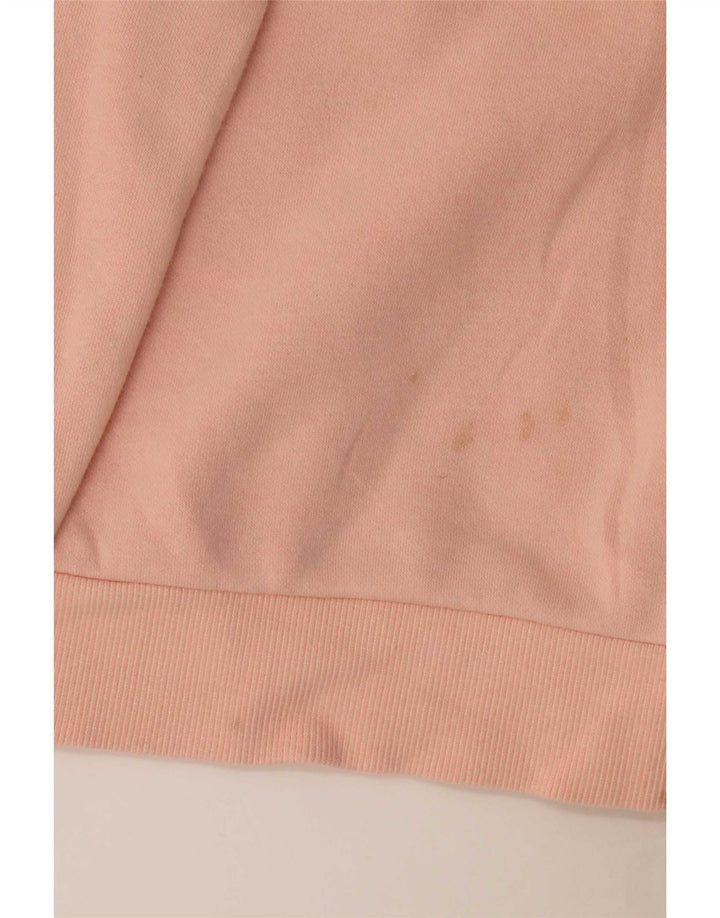 Ellesse Womens Graphic Oversized Sweatshirt Pullover UK 10 Small Orange