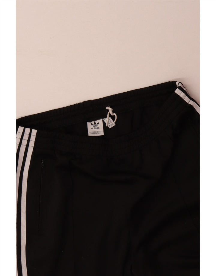 ADIDAS Damen Trainingshose UK 12 Medium Schwarz Polyester