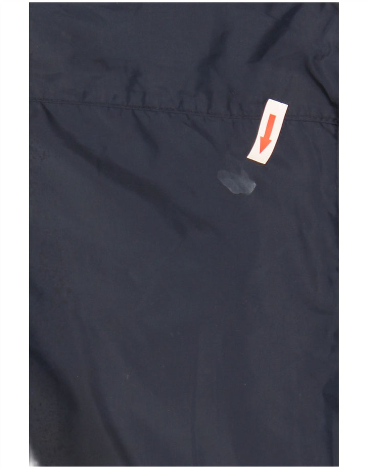 Zara Herren Windjacke UK 42 XL Marineblau Polyester