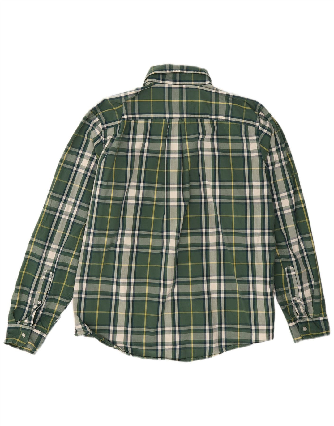 Eddie Bauer Herren-Hemd mit klassischer Passform, groß, grün kariert, Baumwolle