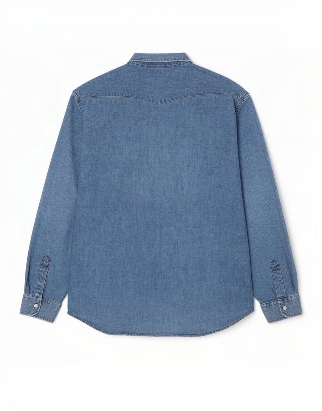 Carrera Herren Jeanshemd 2XL Blau Baumwolle