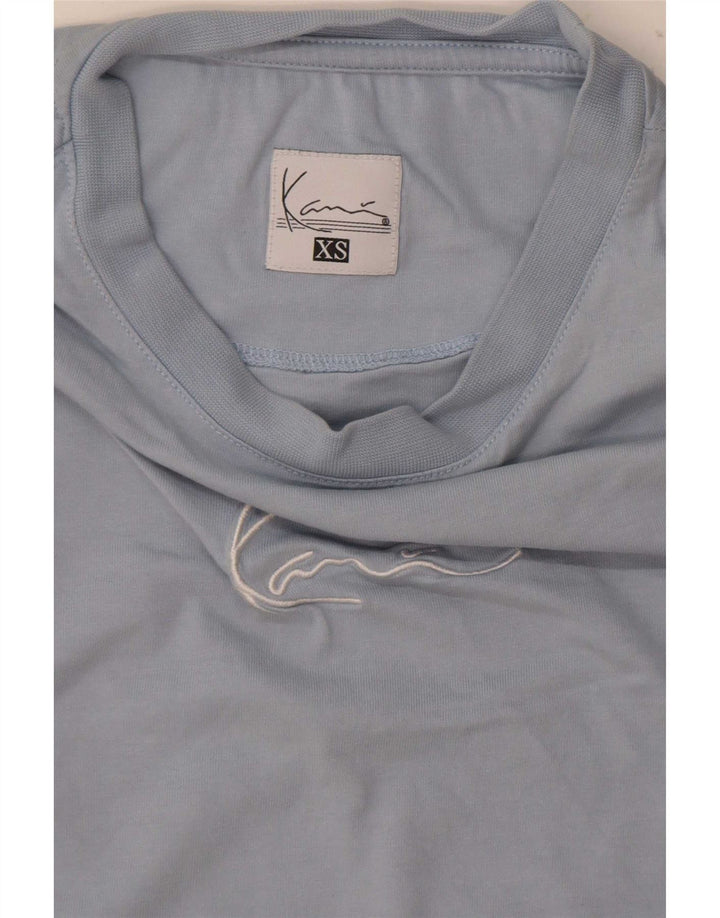 Karl Kani Herren Grafik T-Shirt Top XS Blau