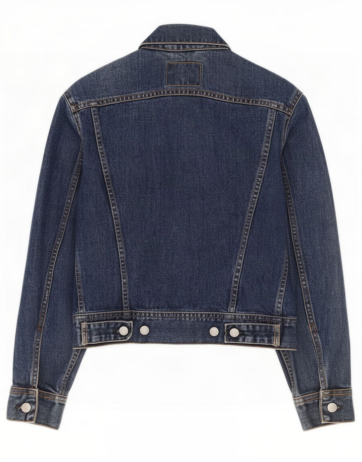 Big Star Damen Jeansjacke UK 12 Mittelblaue Baumwolle