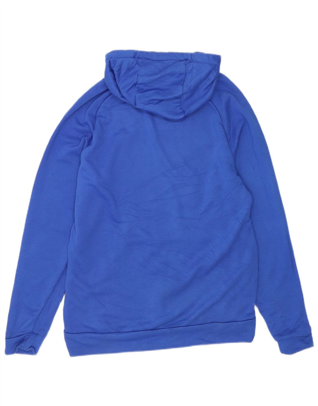 Nike Herren Dri Fit Graphic Hoodie Pullover Mittelblaues Polyester