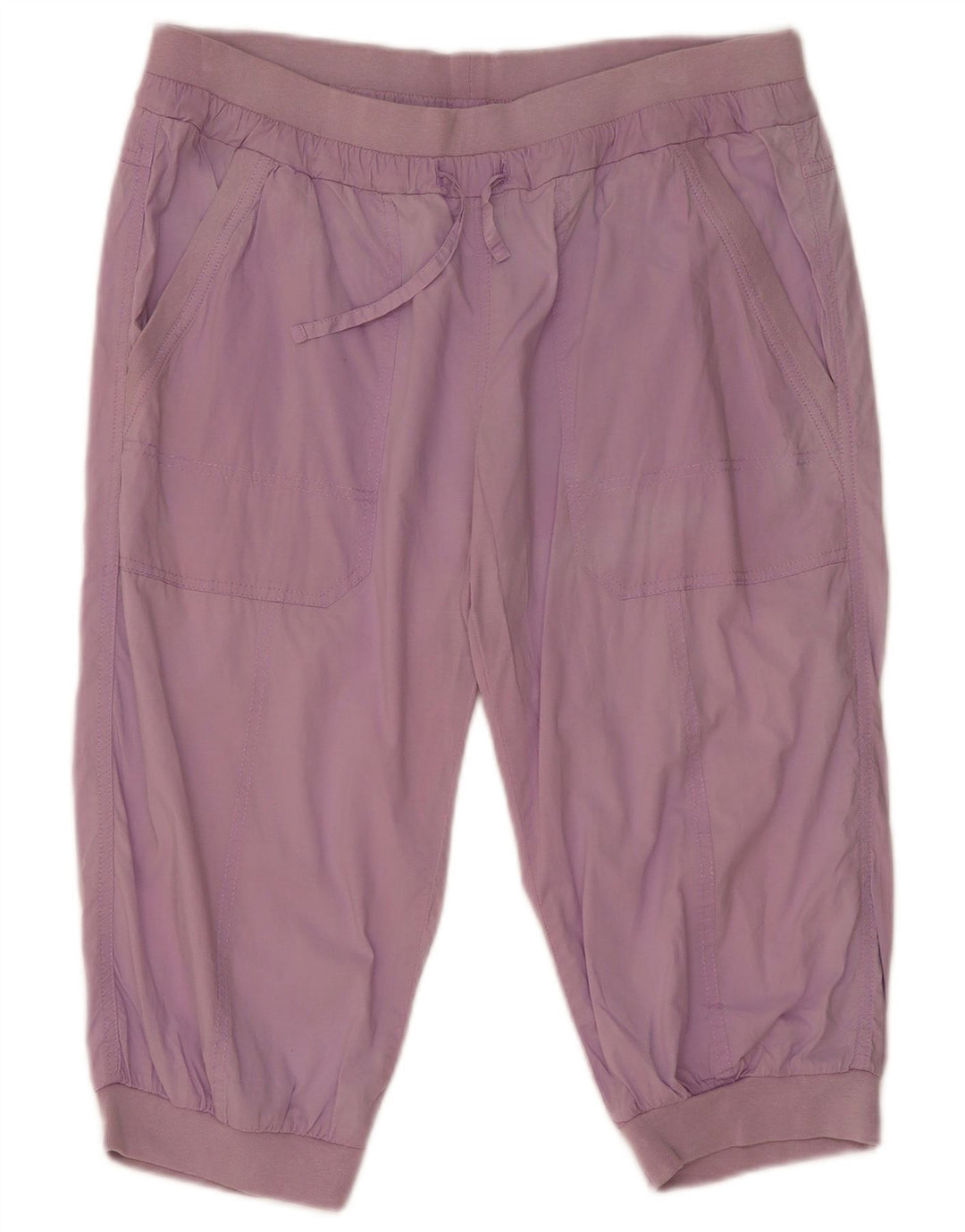 Champion Damen Bermudashorts XL W36 Lila Baumwolle