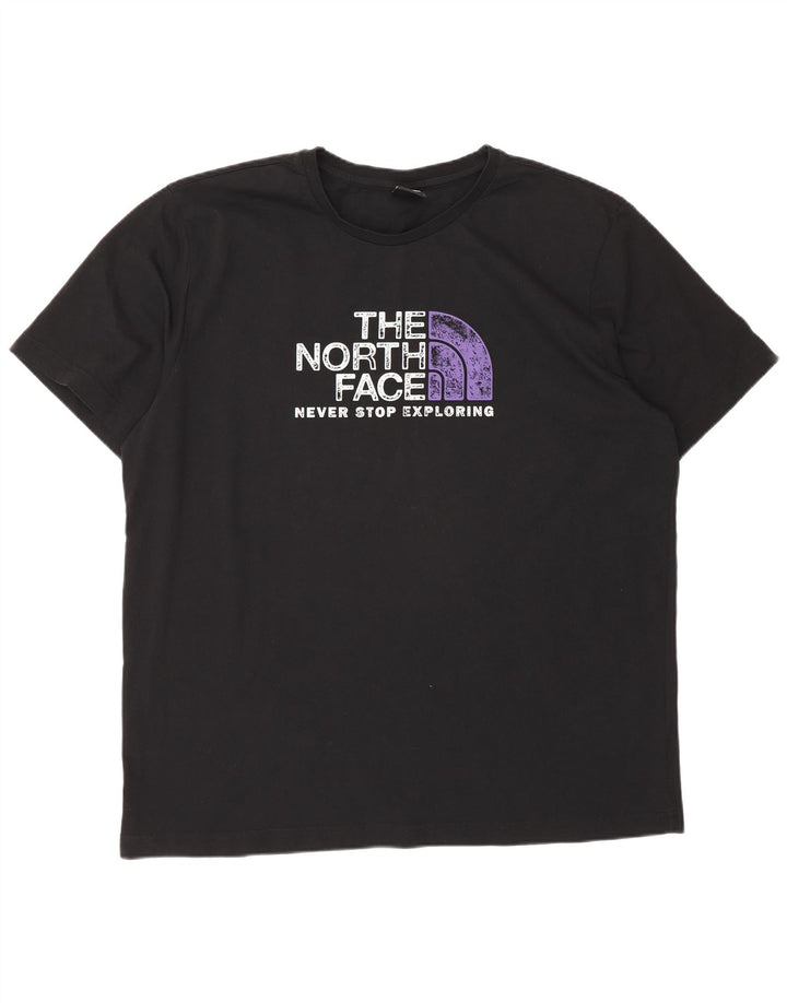 The North Face Herren Grafik-T-Shirt-Oberteil XL Schwarz