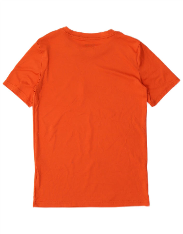 PUMA Grafik-T-Shirt für Jungen, 10–11 Jahre, Mittelorange, Polyester