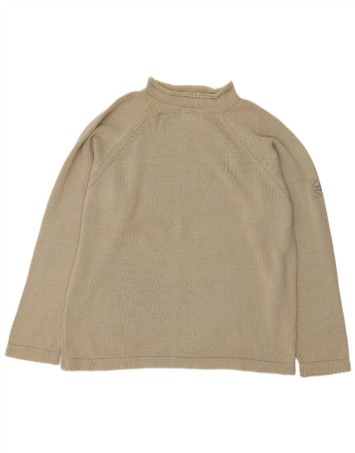 Murphy & Nye Herren Sailmakers Rollkragenpullover aus mittelbeiger Baumwolle