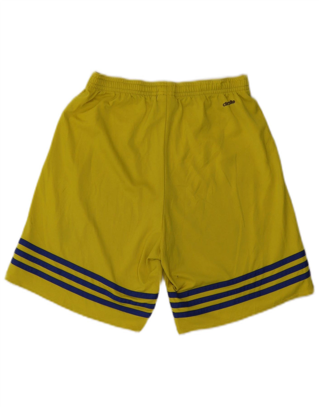ADIDAS Herren Climalite Sport Shorts Small Gelb Polyester