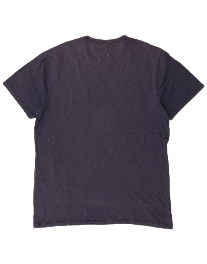 Levi's Herren-T-Shirt-Oberteil, groß, marineblau, Baumwolle