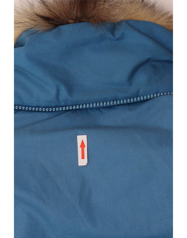 Diadora Herren Reversible Wattierte Jacke UK 36 Small Blau