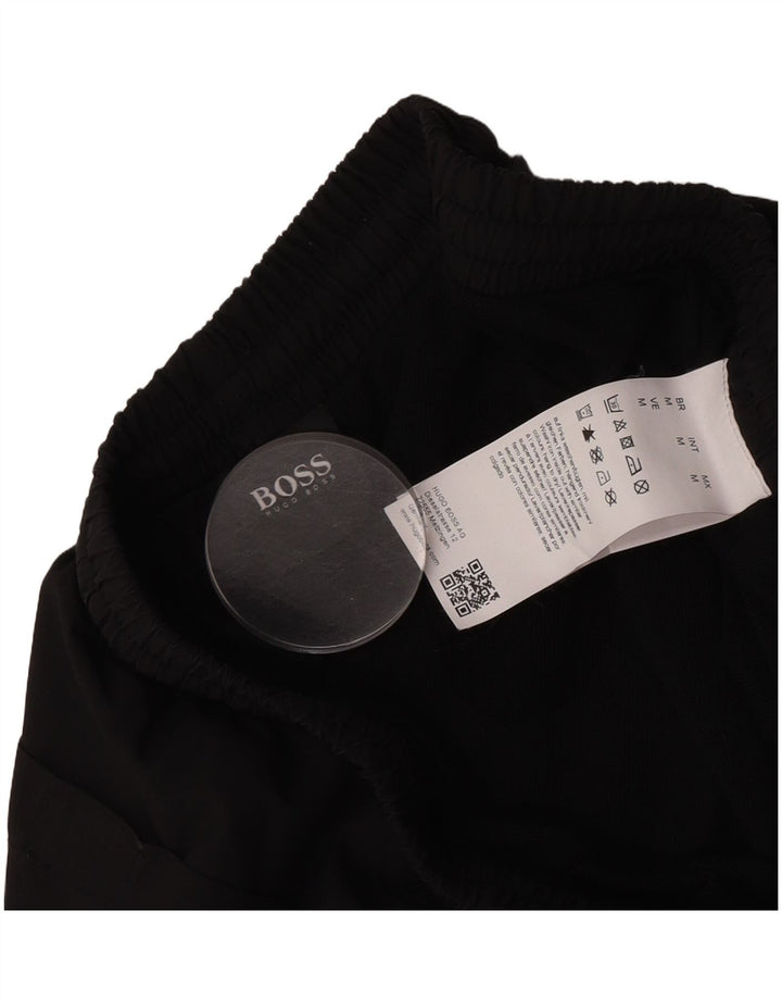 Hugo Boss Herren Badeshorts Medium Schwarz Polyester