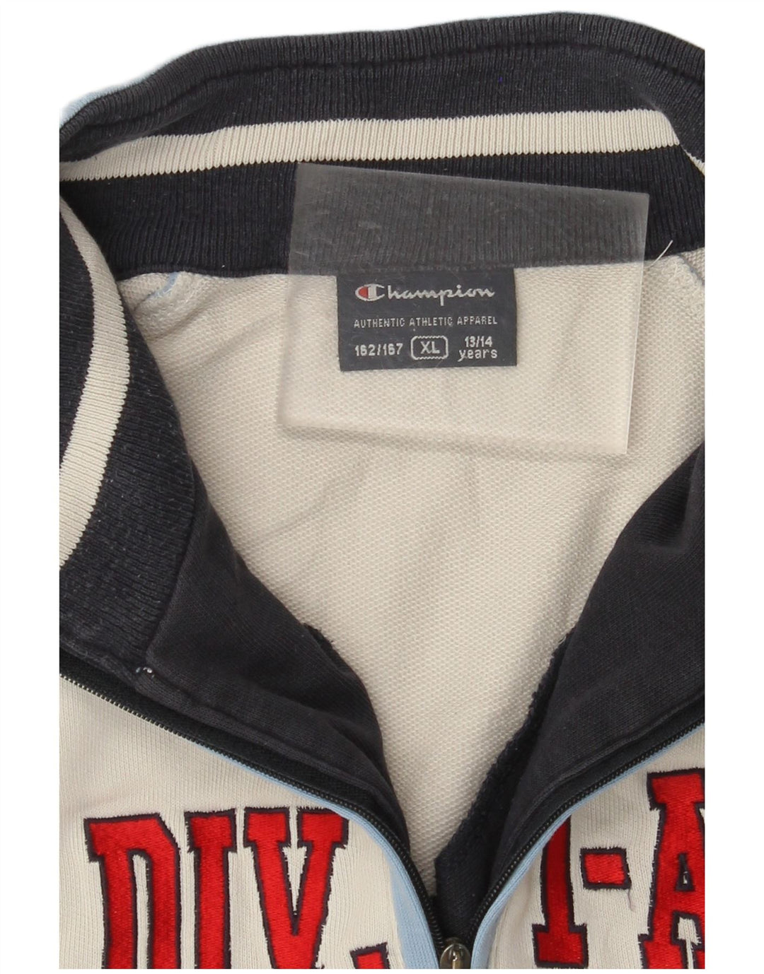 CHAMPION Grafik-Sweatshirt für Jungen, 13–14 Jahre, XL, Weiß, Farbblock