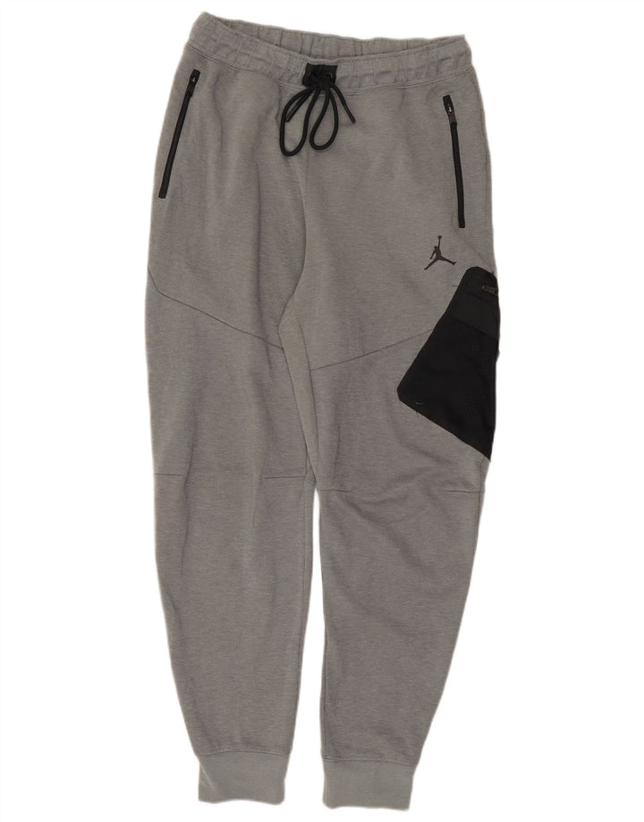 Jordan Herren Cargo-Trainingshose, Jogginghose, mittelgrau, Farbblock