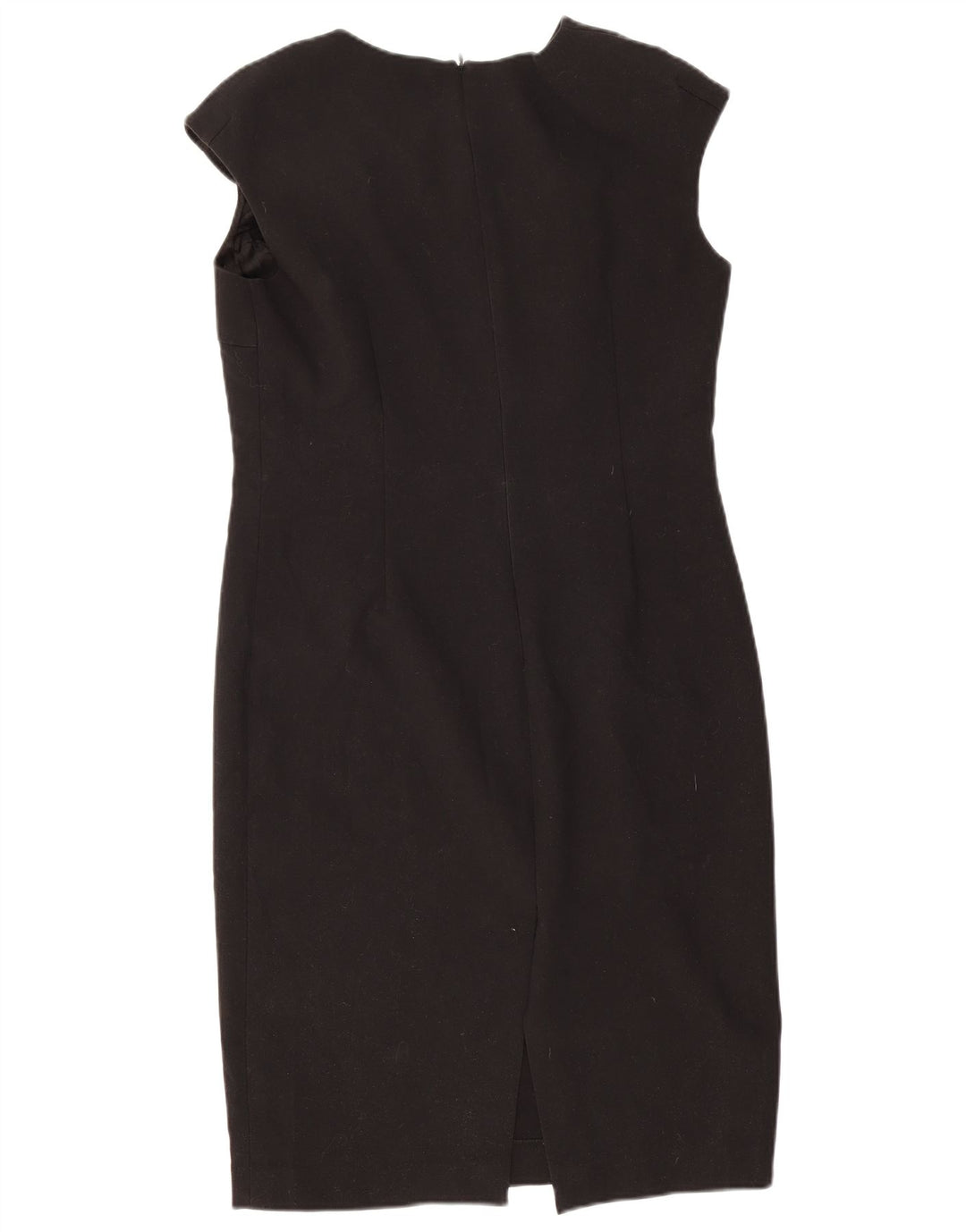 Zara Damen Etuikleid UK 18 XL Schwarz Polyester