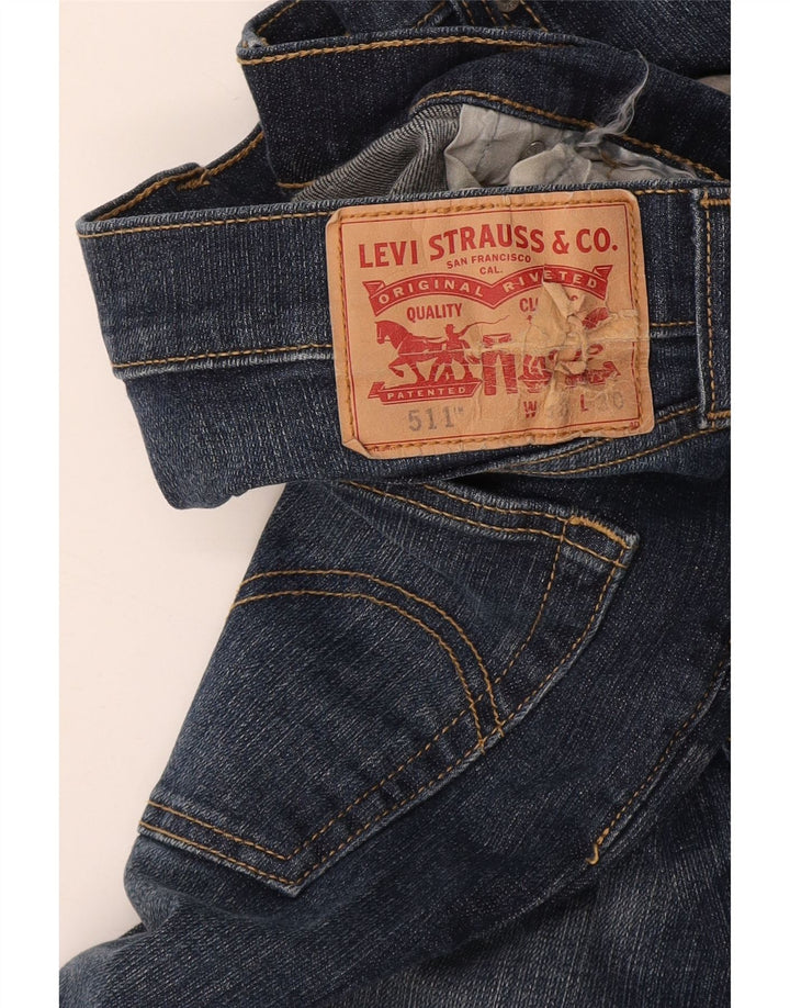 Levi's Herren 511 Skinny Jeans W38 L30 Blau